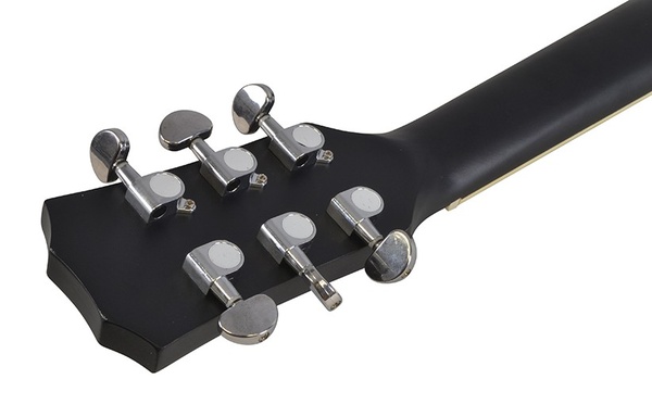 Electro Acoustic Guitar Matt Black Finish  40” Cutaway Dreadnought by Sotendo